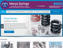 Tablet Screenshot of moryaspring.com